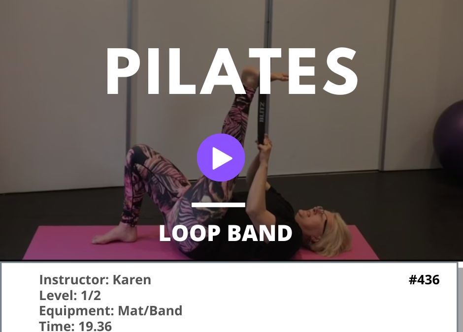 436 Pilates Loop Band