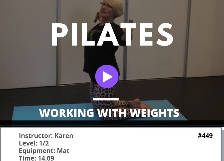 449 Working with Weights