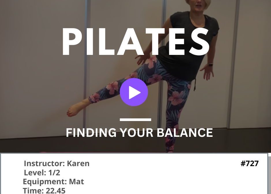 727 Finding Your Balance