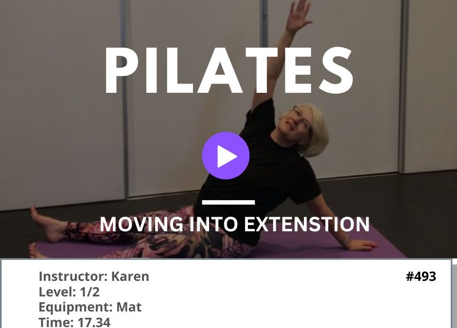 493 Moving into Extension