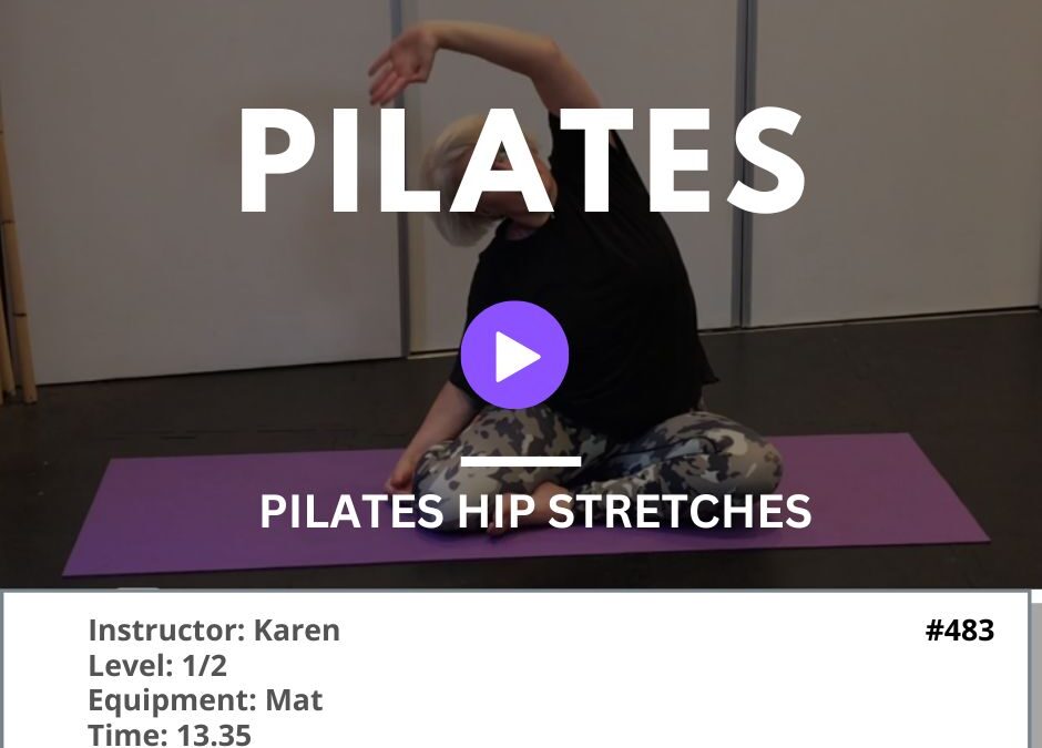 484 Pilates Hip Stretches