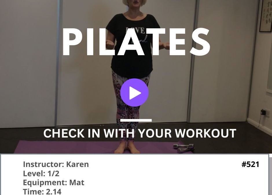 521 Check into your Workout Tutorial