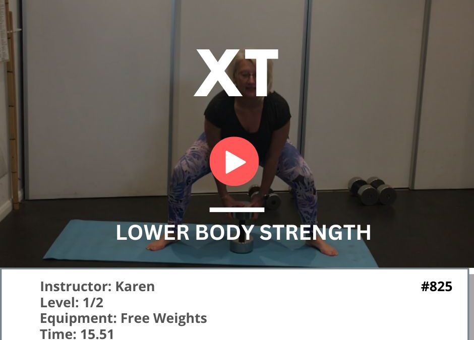 825 Lower Body Strength