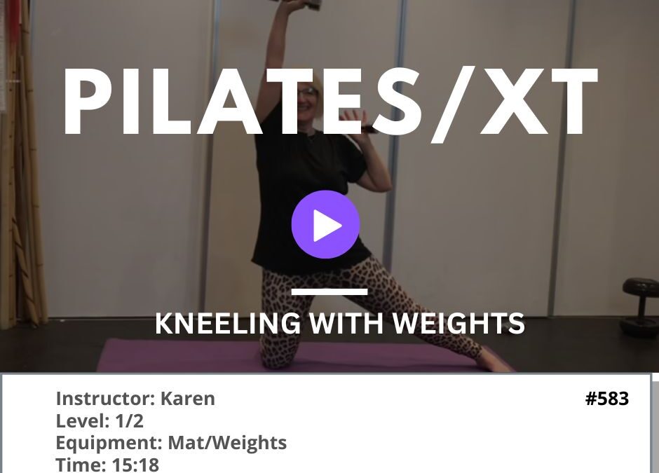 583 Kneeling with Weights