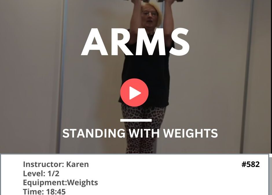 582 Standing Arm with Weights