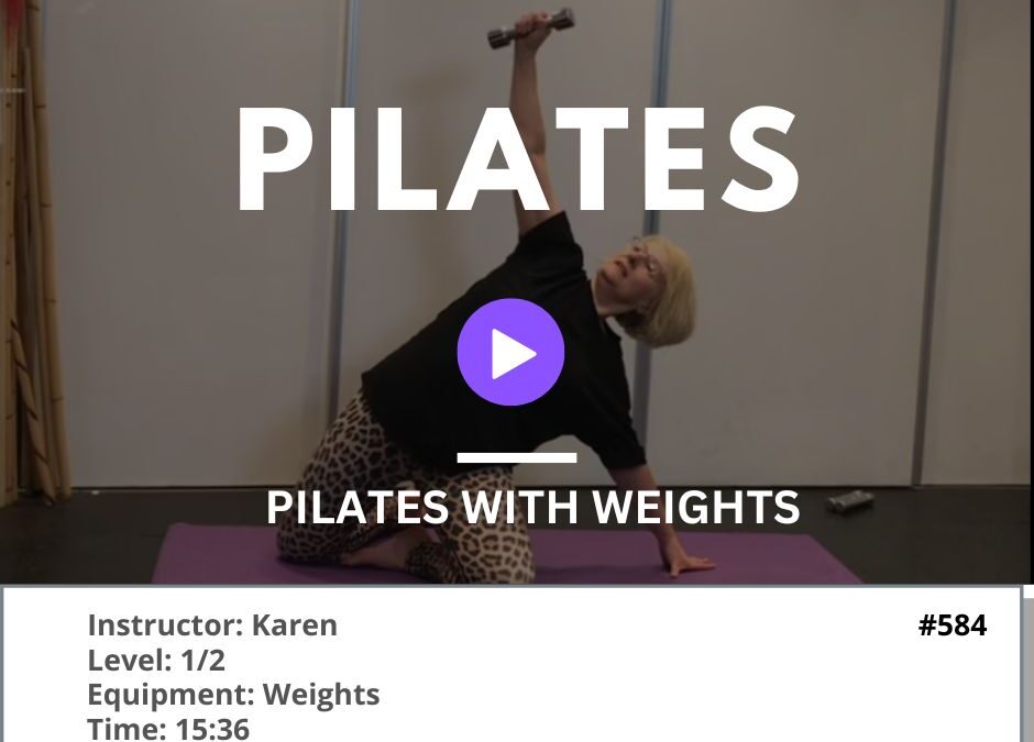 584 Pilates with Weights