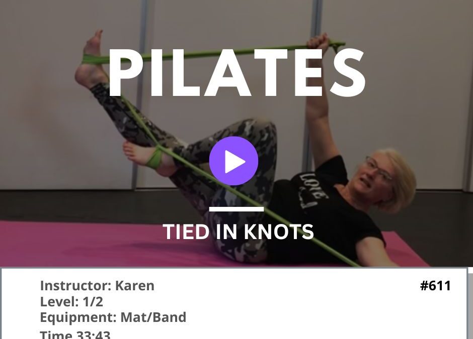 611 Pilates Band Tied in Knots